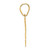 Image of 14K Yellow Gold Polished Number 54 Pendant