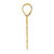 Image of 14K Yellow Gold Polished Number 58 Pendant