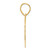 Image of 14K Yellow Gold Polished Number 62 Pendant