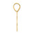 Image of 14K Yellow Gold Polished Number 66 Pendant Image of 14K Yellow Gold Polished Number 66 Pendant
