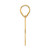 Image of 14K Yellow Gold Polished Number 70 Pendant