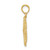 Image of 14K Yellow Gold Polished Open-Backed Starfish Pendant C2538