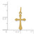 Image of 14K Yellow Gold Polished Small Cross Pendant