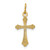 Image of 14K Yellow Gold Polished Small Cross Pendant