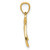 Image of 14K Yellow Gold Polished Small Ribbon Bow Pendant