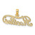 Image of 14K Yellow Gold Precious Pendant