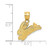 Image of 14K Yellow Gold Rabbit Pendant