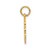 Image of 14K Yellow Gold Registered Nurse Disc Charm C1784