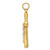 Image of 14K Yellow Gold Reversible Crucifix / Cross Pendant C3690 Image of 14K Yellow Gold Reversible Crucifix / Cross Pendant C3690