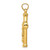 Image of 14K Yellow Gold Reversible Crucifix / Cross Pendant C3694 Image of 14K Yellow Gold Reversible Crucifix / Cross Pendant C3694