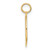 Image of 14K Yellow Gold Round Tree Pendant