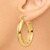 Image of 16mm 14K Yellow Gold Round Tube Hoop Earrings TC144