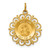 Image of 14K Yellow Gold Saint Anne Medal Charm XR395
