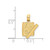 Image of 14K Yellow Gold School Book & Ruler Pendant