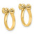 Image of 14K Yellow Gold Shackle Link Screw Earrings TE834