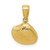 Image of 14K Yellow Gold Small Clam Shell Pendant
