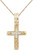 Image of 14K Yellow Gold Small Diamond Cross Pendant (Chain NOT included) (CM-P9106)