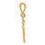 Image of 14K Yellow Gold Small Shiny-Cut Number 22 Pendant Image of 14K Yellow Gold Small Shiny-Cut Number 22 Pendant