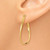 Image of 9mm 14K Yellow Gold Small Twisted Earrings