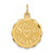 Image of 14K Yellow Gold Special Sister Charm XAC645