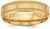 Image of 14K Yellow Gold Standard Comfort Fit Fancy Band Ring YB101S