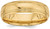 Image of 14K Yellow Gold Standard Comfort Fit Fancy Band Ring YB108S