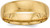 Image of 14K Yellow Gold Standard Comfort Fit Fancy Band Ring YB111S