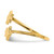 Image of 14K Yellow Gold Star Design Bypass Toe Ring