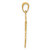 Image of 14K Yellow Gold Star Of David Pendant D3804