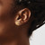 Image of 14mm 14K Yellow Gold Starfish Stud Post Earrings TE624