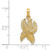 Image of 14K Yellow Gold Textured Starfish Pendant K8068