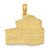 Image of 14K Yellow Gold The Manse Bed & Breakfast Inn w/ Engraved Cape May Pendant