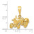Image of 14K Yellow Gold Tractor Pendant