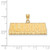 Image of 14K Yellow Gold University of Alabama Small Pendant by LogoArt (4Y077UAL) Image of 14K Yellow Gold University of Alabama Small Pendant by LogoArt (4Y077UAL)
