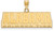 Image of 14K Yellow Gold University of Alabama Small Pendant by LogoArt (4Y077UAL) Image of 14K Yellow Gold University of Alabama Small Pendant by LogoArt (4Y077UAL)