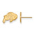 14K Yellow Gold University of Colorado X-Small Post Earrings by LogoArt