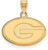 Image of 14K Yellow Gold University of Georgia Small Pendant by LogoArt (4Y002UGA) Image of 14K Yellow Gold University of Georgia Small Pendant by LogoArt (4Y002UGA)