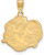 Image of 14K Yellow Gold University of North Carolina Large Pendant by LogoArt (4Y054UNC) Image of 14K Yellow Gold University of North Carolina Large Pendant by LogoArt (4Y054UNC)