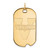 14K Yellow Gold University of Virginia Large Dog Tag by LogoArt