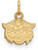 Image of 14K Yellow Gold Villanova University X-Small Pendant by LogoArt