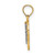 Image of 14K Yellow Gold w/ Rhodium-Plated Cross In Heart Pendant