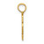 Image of 14K Yellow Gold with White Rhodium KEY WEST Bicycle Pendant