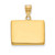 Image of 14K Yellow Gold WY State Pendant