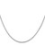 Image of 16" 10K White Gold 1.5mm Diamond-cut Rope Chain Necklace