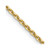 Image of 16" 10K Yellow Gold 1.65mm Diamond-cut Cable Chain Necklace