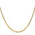 Image of 16" 10K Yellow Gold 2.2mm Flat Beveled Curb Chain Necklace