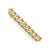 Image of 16" 10K Yellow Gold 2.2mm Flat Beveled Curb Chain Necklace