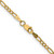Image of 16" 10K Yellow Gold 2.5mm Semi-Solid Figaro Chain Necklace