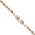 Image of 16" 14K Rose Gold 2mm Diamond-cut Rope with Lobster Clasp Chain Necklace