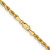 Image of 16" 14K Yellow Gold 3.75mm Diamond-cut Rope with Lobster Clasp Chain Necklace
